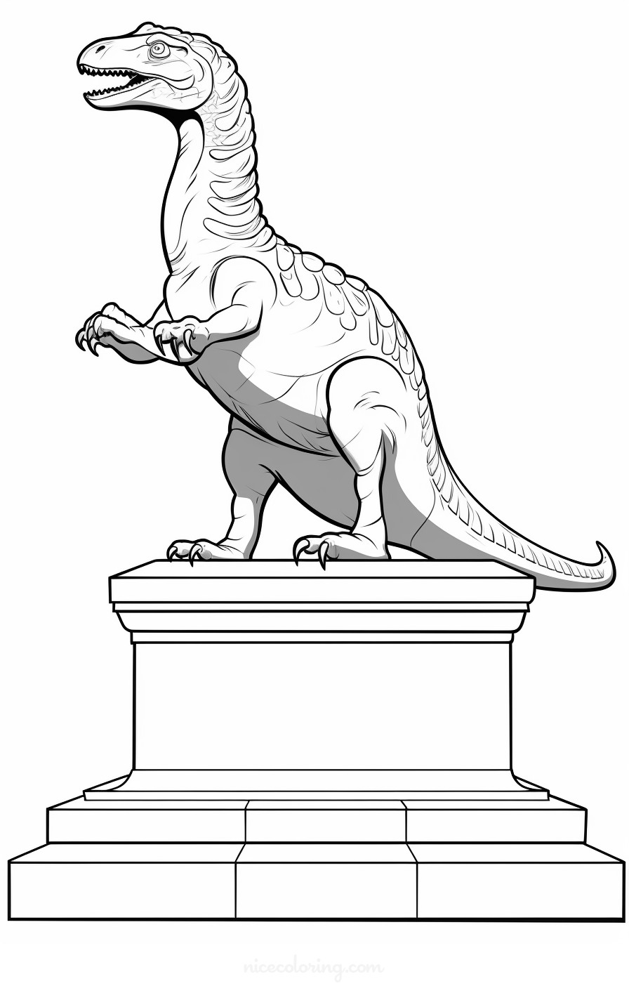Colorear dinosaurio Brachiosaurus